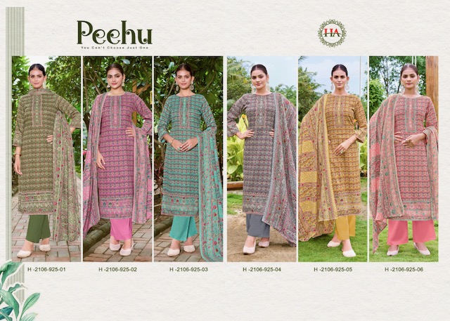 HARSHIT FASHION PEEHU PASHMINA WINTER SUITS