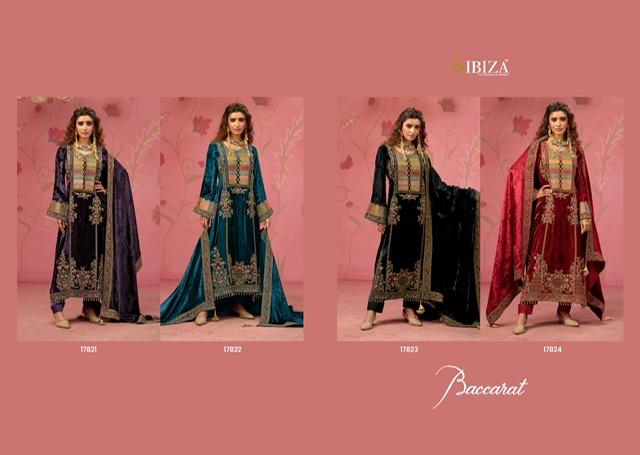 IBIZA BACCARAT VELVET WINTER SUITS CATALOGUE