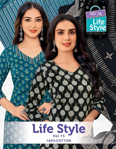 MCM LIFE STYLE VOL 15 READYMADE KURTIS SUPPLIER