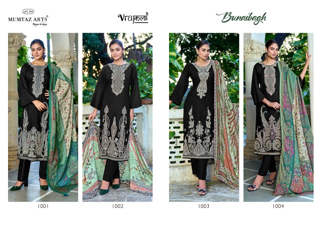 MUMTAZ ARTS BUNAIBAGH PASHMINA WINTER SUITS