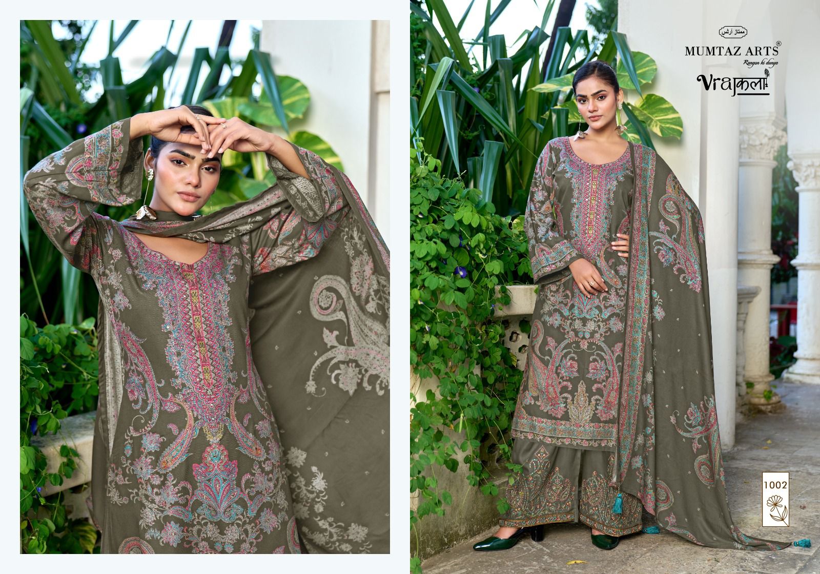 MUMTAZ ARTS SNEHA PURE VISCOSE PASHMINA SUITS