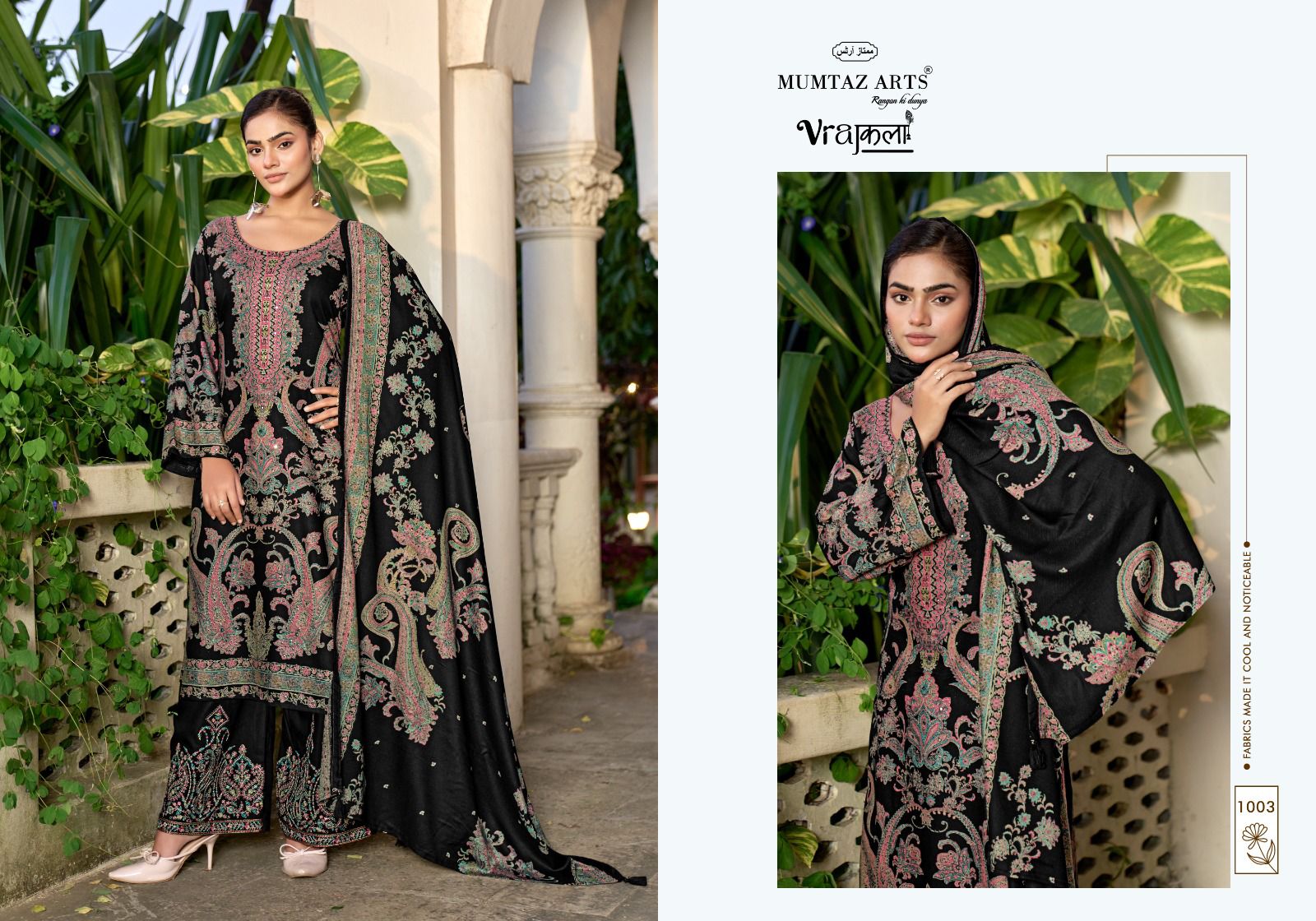 MUMTAZ ARTS SNEHA PURE VISCOSE PASHMINA SUITS