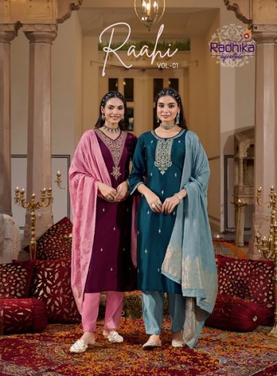 RADHIKA LIFESTYLE RAAHI VOL 1 READYMADE KURTIS CATALOG