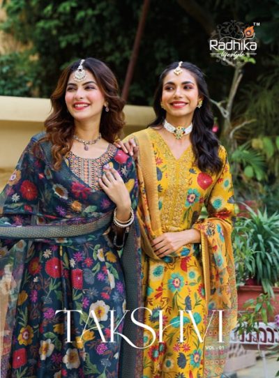 RADHIKA LIFESTYLE TAKSVI VOL 1 READYMADE KURTIS
