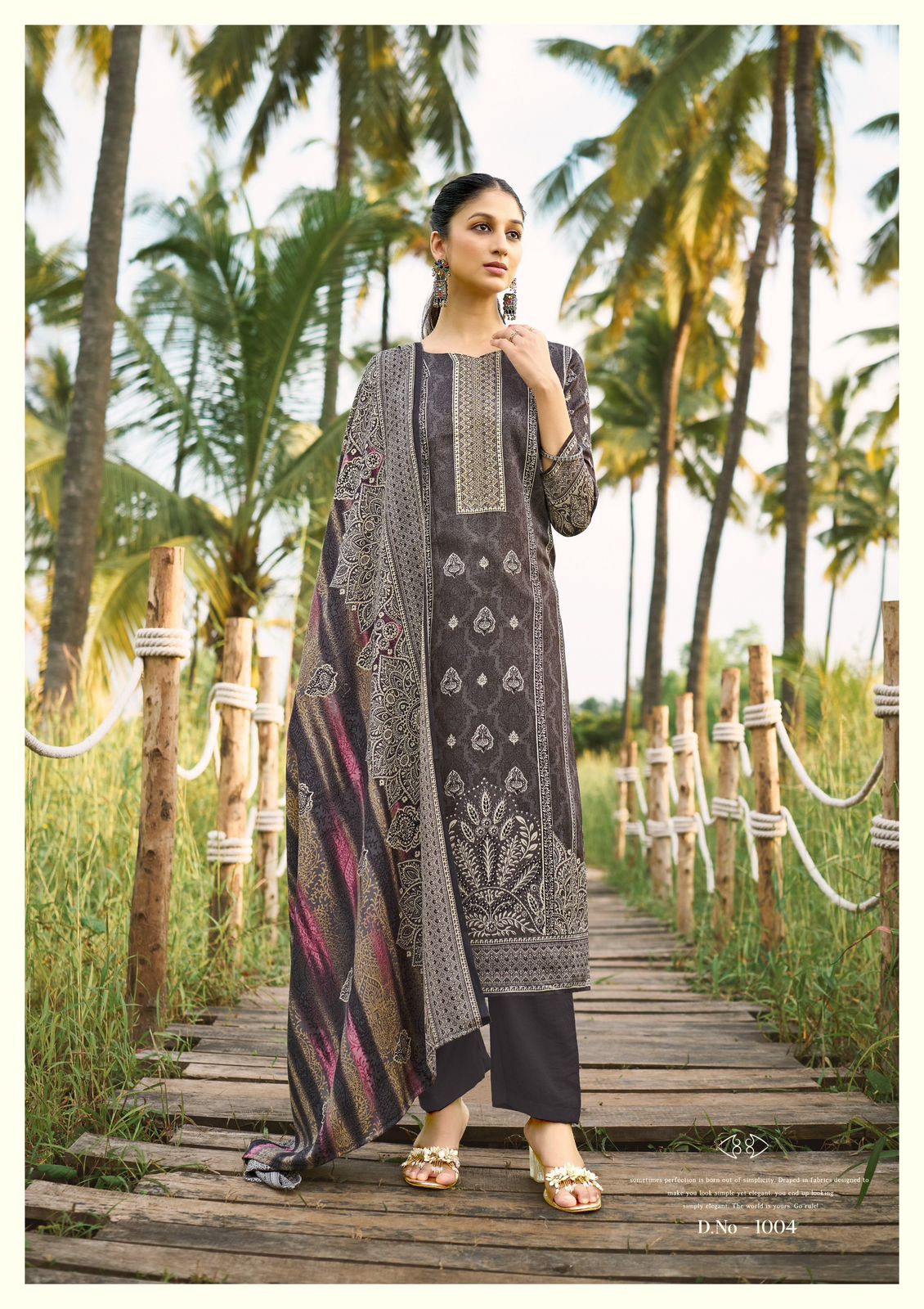 ROLI MOLI FARIDA PASHMINA WINTER SUITS CATALOG