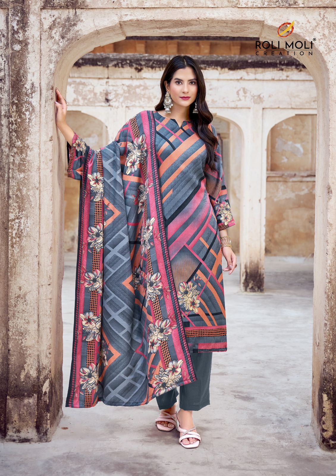 ROLI MOLI KABIRA PASHMINA WINTER SUITS CATALOG
