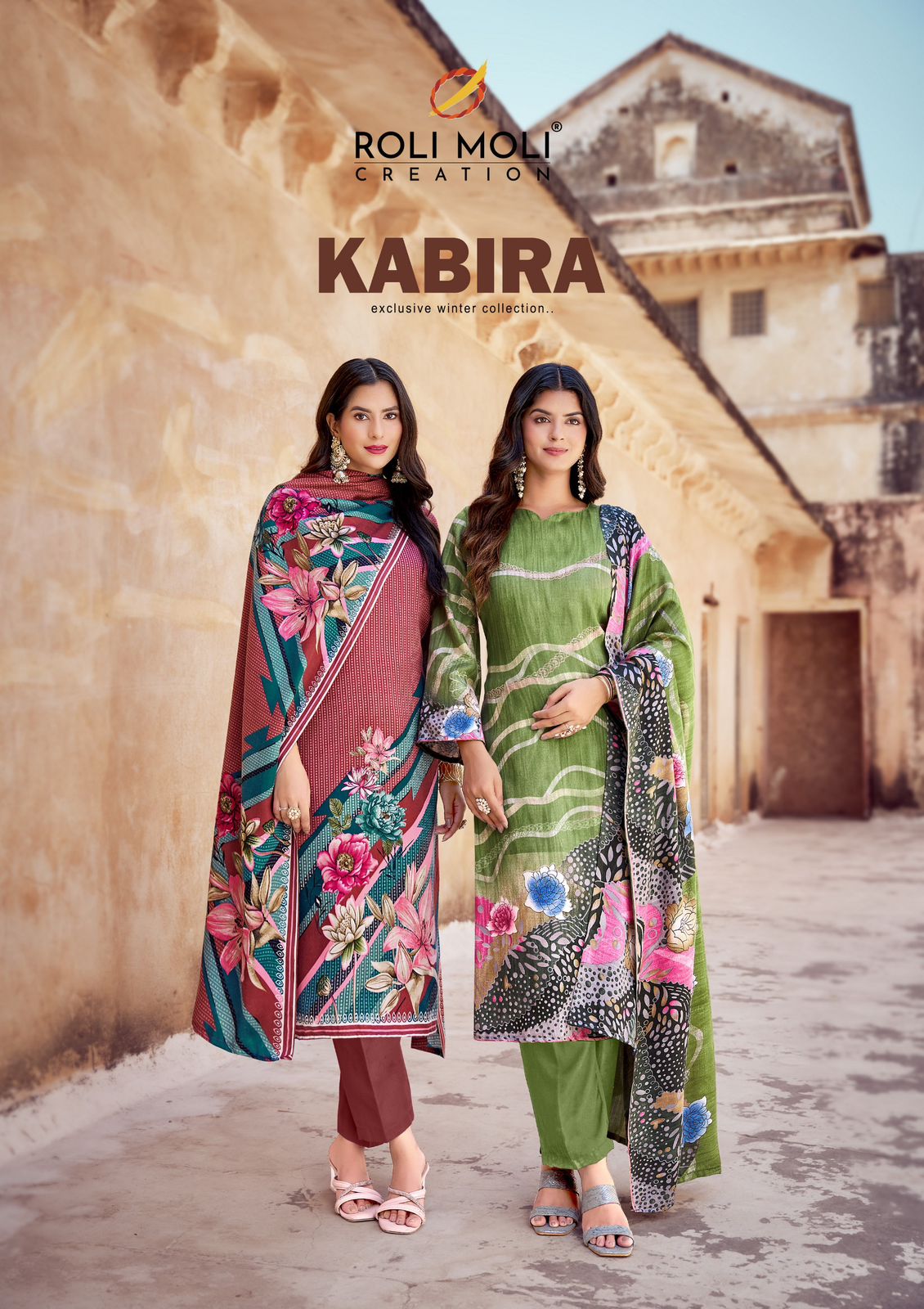 ROLI MOLI KABIRA PASHMINA WINTER SUITS CATALOG