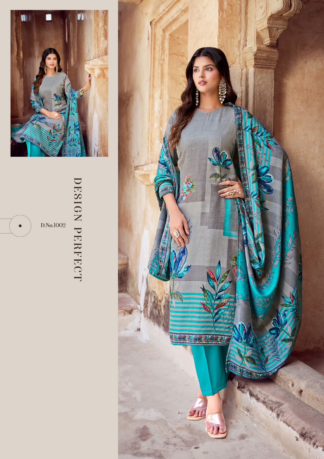 ROLI MOLI KABIRA PASHMINA WINTER SUITS CATALOG