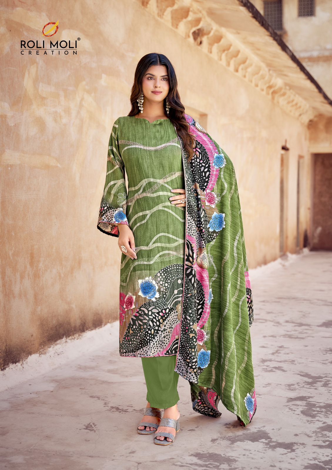 ROLI MOLI KABIRA PASHMINA WINTER SUITS CATALOG