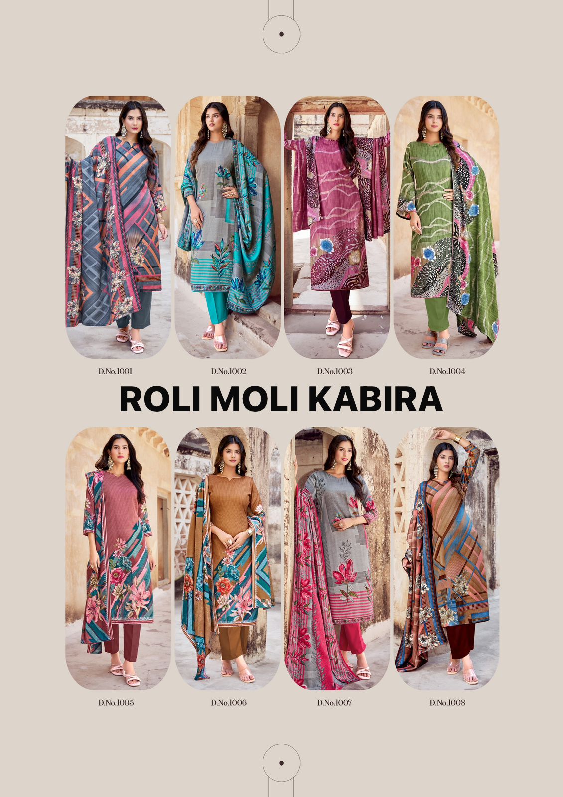 ROLI MOLI KABIRA PASHMINA WINTER SUITS CATALOG
