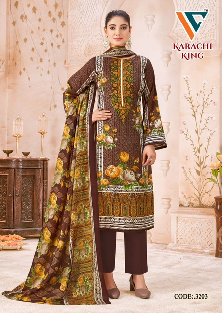 VANDANA CREATION KARACHI KING VOL 32 COTTON SUITS