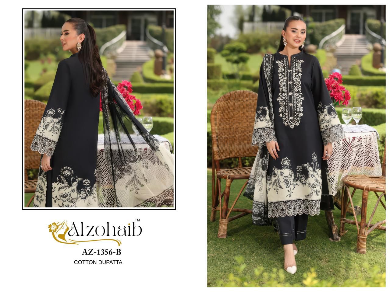 ALZOHAIB AAIDA VOL 1 PAKISTANI SUITS WHOLESALER