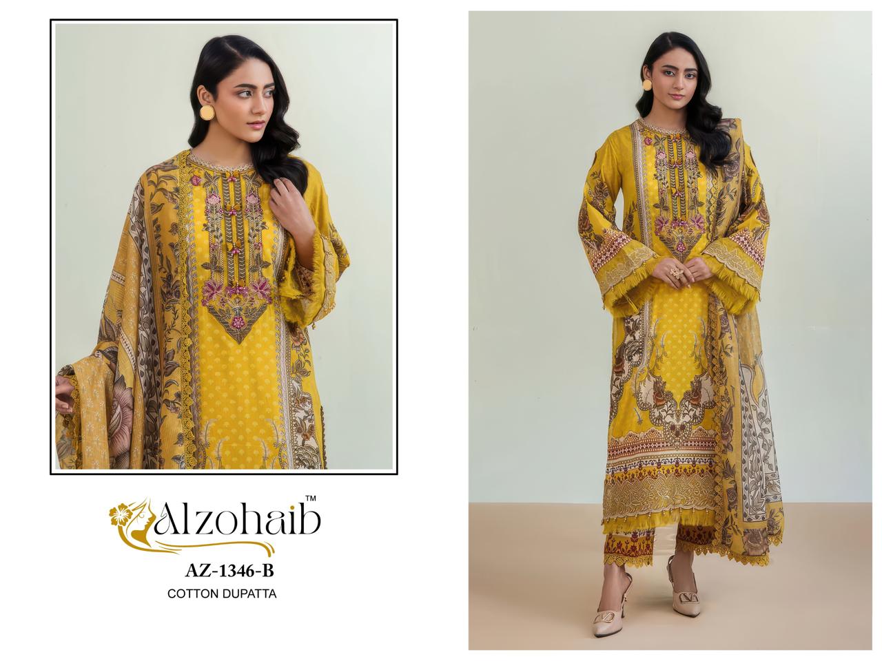ALZOHAIB AALSHA VOL 1 PAKISTANI SUITS CATALOG