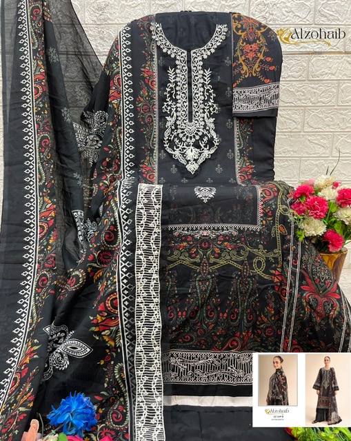 ALZOHAIB AALSHA VOL 1 PAKISTANI SUITS CATALOG