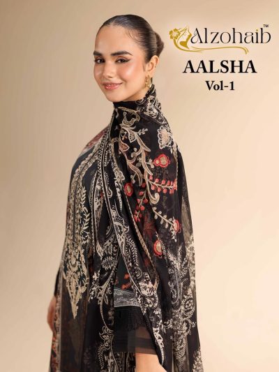 ALZOHAIB AALSHA VOL 1 PAKISTANI SUITS CATALOG
