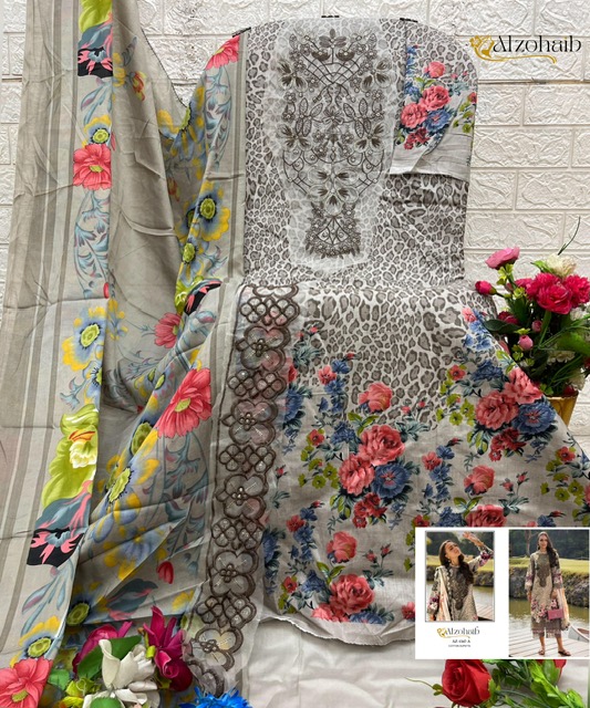 ALZOHAIB AAMINA VOL 1 PAKISTANI SUITS