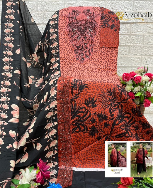 ALZOHAIB AAMINA VOL 1 PAKISTANI SUITS