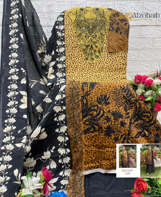 ALZOHAIB AAMINA VOL 1 PAKISTANI SUITS