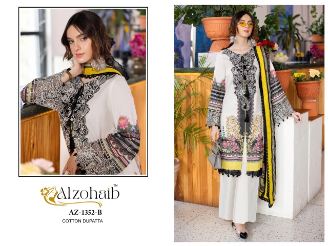 ALZOHAIB NABA VOL 1 PAKISTANI SUITS WHOLESALER