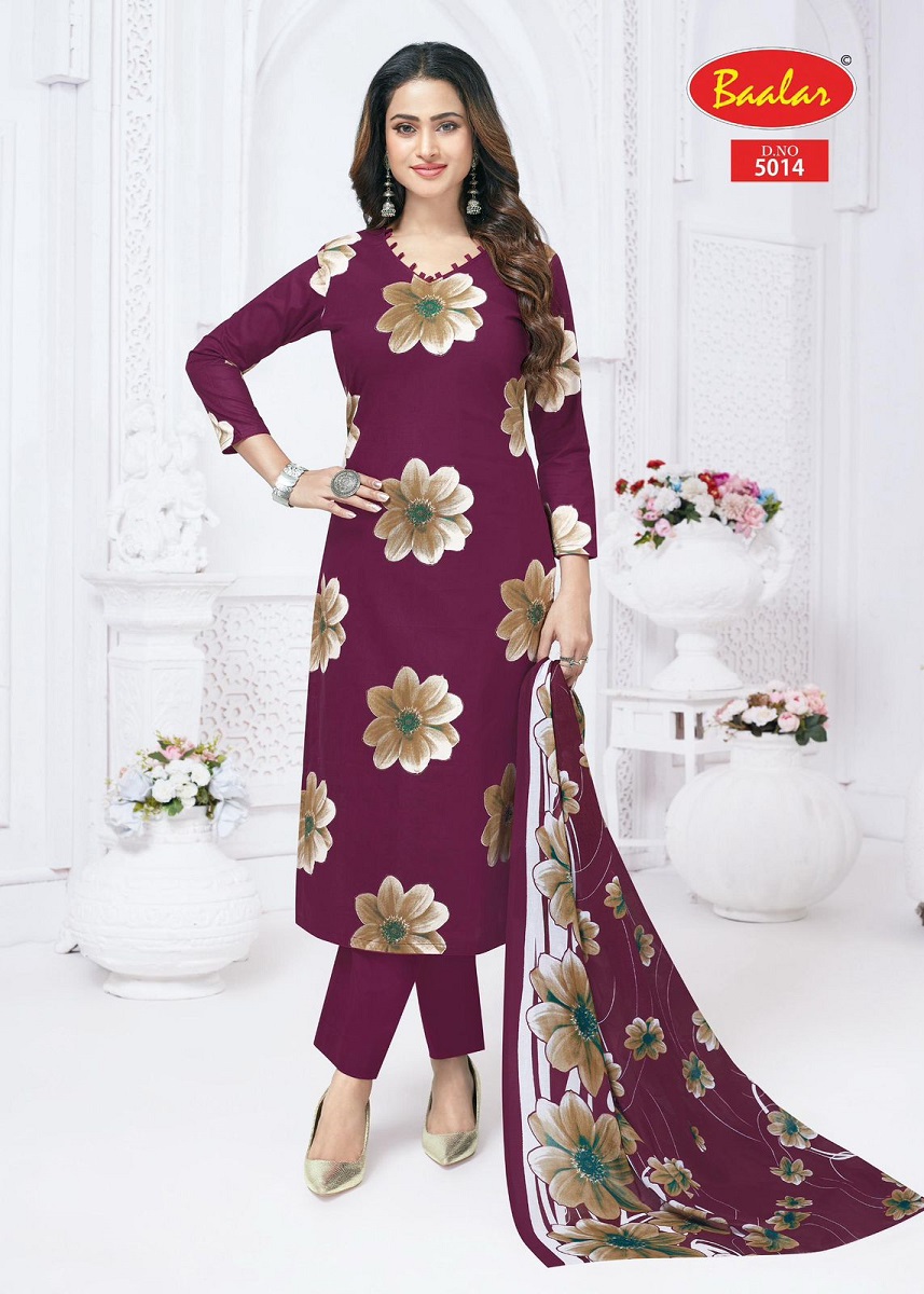 BAALAR PASHMINA VOL 5 COTTON DRESS MATERIAL