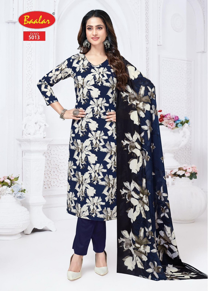 BAALAR PASHMINA VOL 5 COTTON DRESS MATERIAL