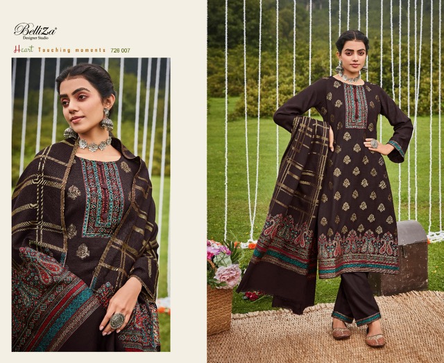BELLIZA DESIGNER GULBANO PASHMINA WINTER SUITS