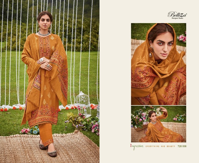 BELLIZA DESIGNER GULBANO PASHMINA WINTER SUITS