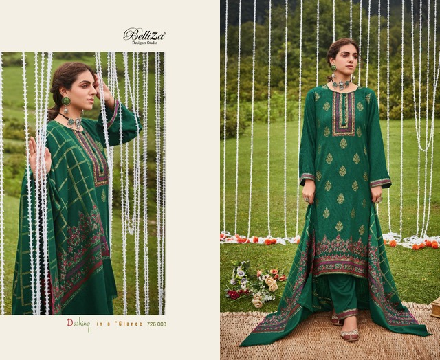 BELLIZA DESIGNER GULBANO PASHMINA WINTER SUITS