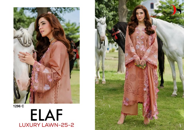 DEEPSY SUITS ELAF LUXURY LAWN 25-2