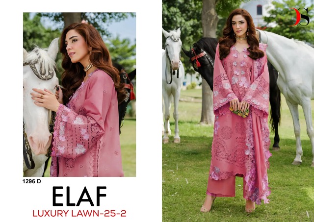 DEEPSY SUITS ELAF LUXURY LAWN 25-2