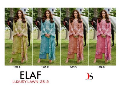 DEEPSY SUITS ELAF LUXURY LAWN 25-2