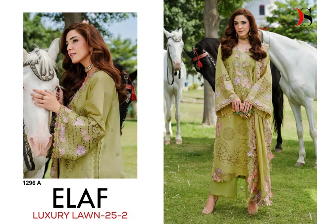 DEEPSY SUITS ELAF LUXURY LAWN 25-2
