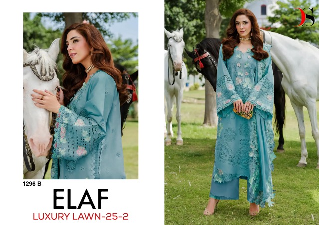 DEEPSY SUITS ELAF LUXURY LAWN 25-2