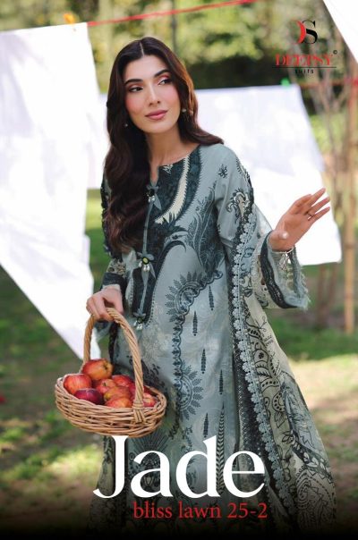 DEEPSY SUITS JADE BLISS LAWN 25-2 LATEST CATALOG