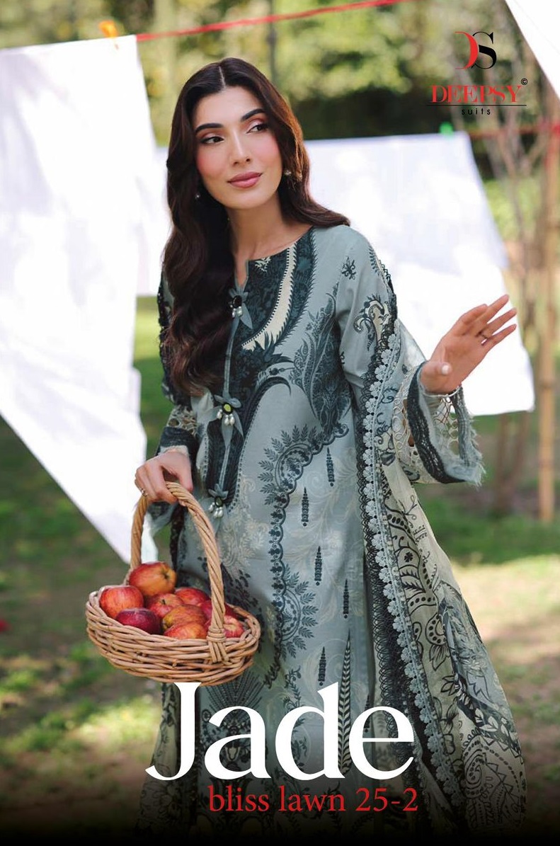 DEEPSY SUITS JADE BLISS LAWN 25-2 LATEST CATALOG