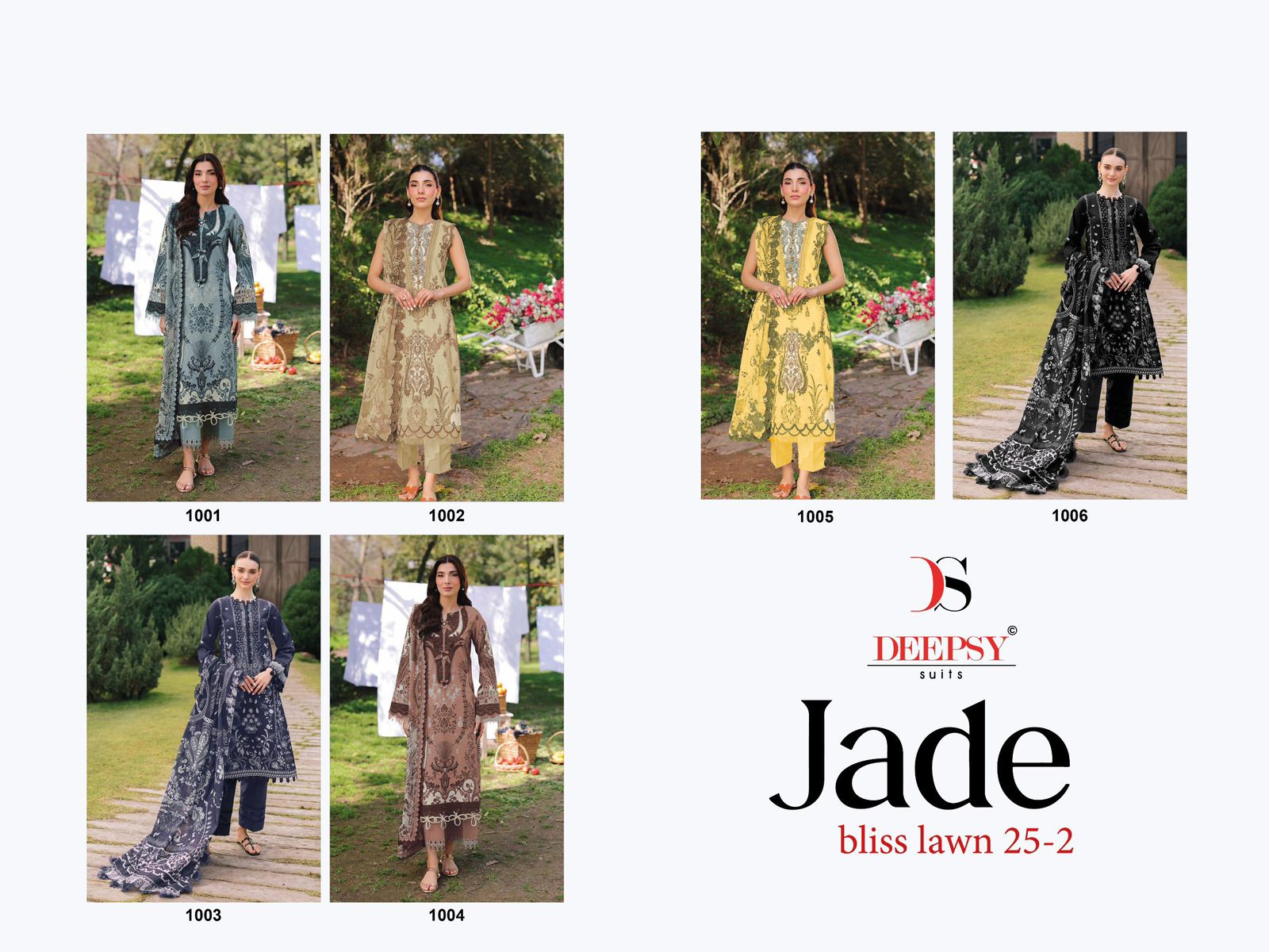 DEEPSY SUITS JADE BLISS LAWN 25-2 LATEST CATALOG