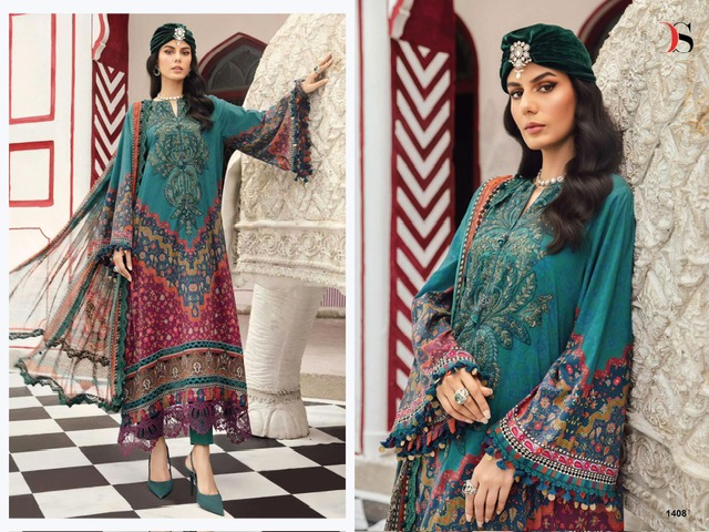 DEEPSY SUITS MARIA B M PRINT 25-4 LATEST CATALOG