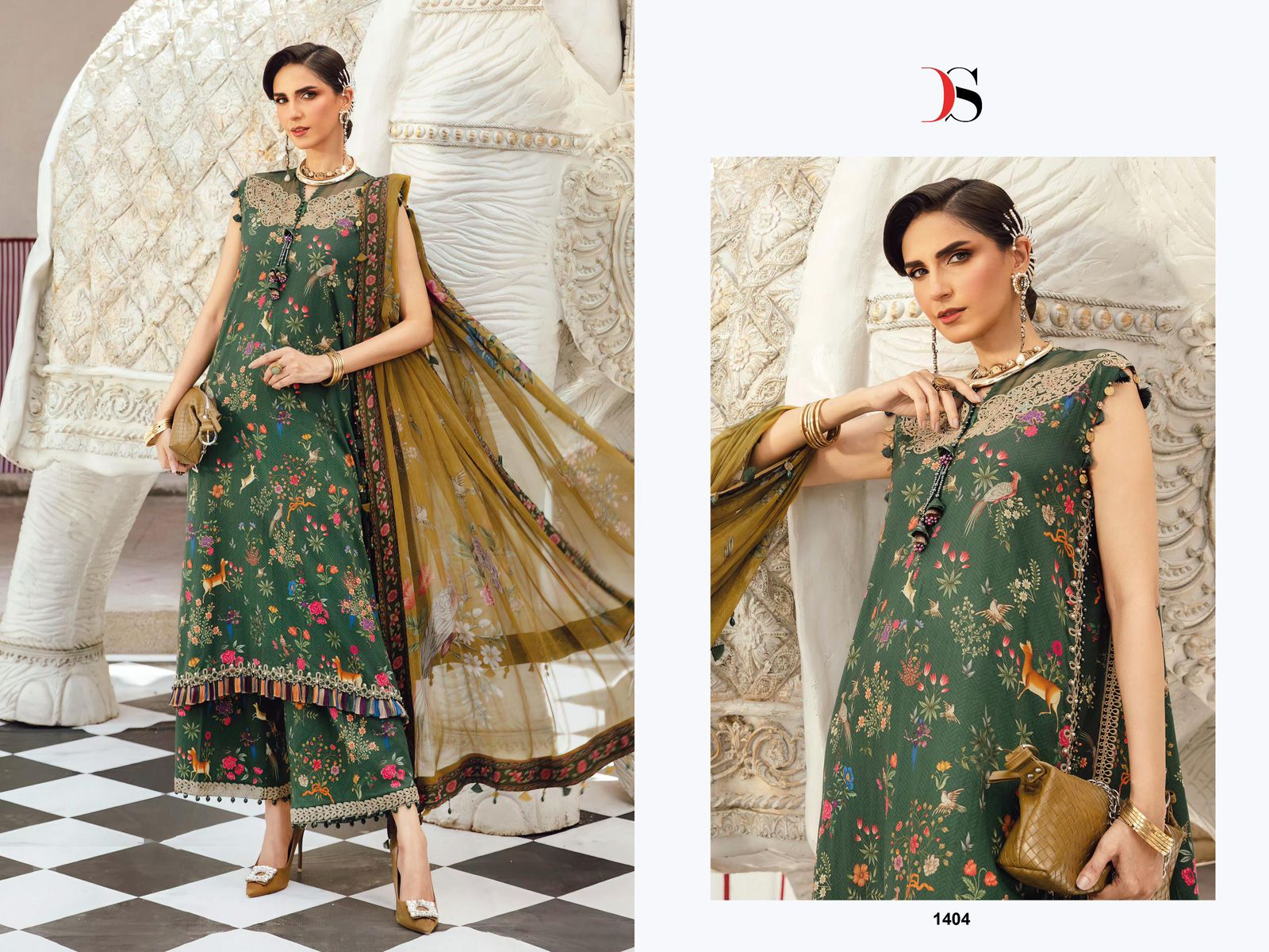 DEEPSY SUITS MARIA B M PRINT 25-4 LATEST CATALOG