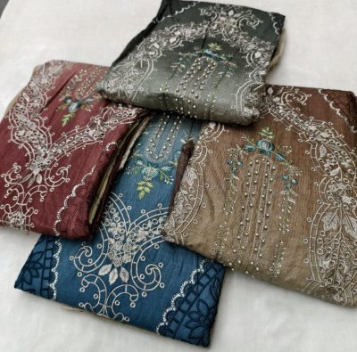 DEEPSY SUITS MARIA B PREMIUM EMBROIDERED 25-2 D.NO 1285