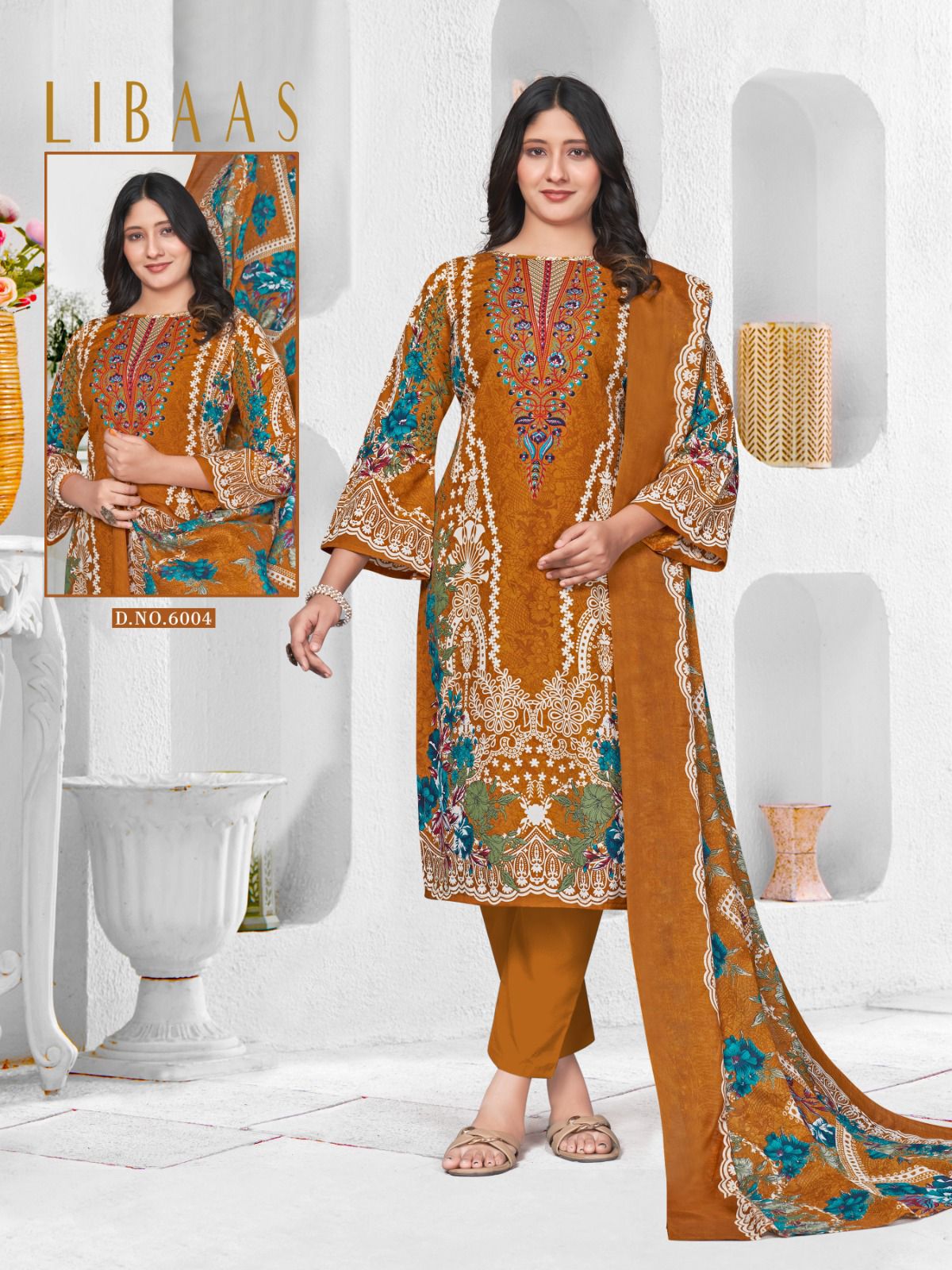 GANESHA LIBAAS VOL 6 COTTON PRINTED SUITS