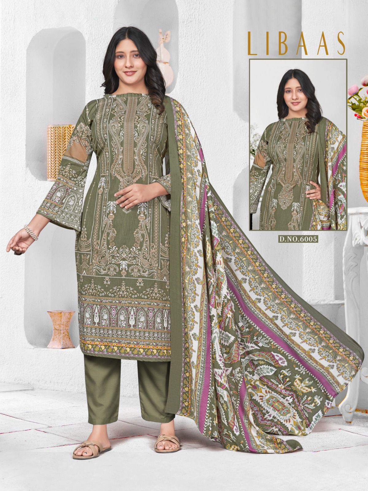 GANESHA LIBAAS VOL 6 COTTON PRINTED SUITS