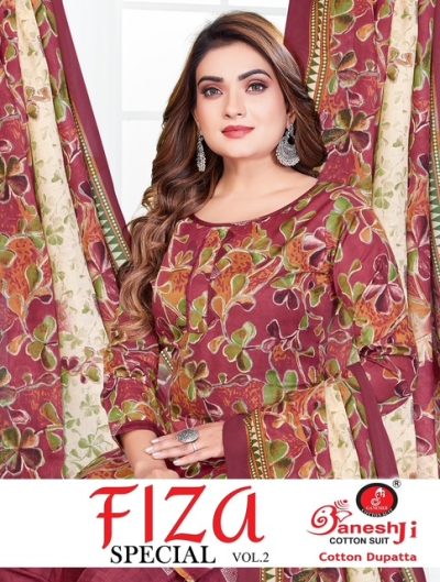 GANESHJI FAIZA VOL 2 COTTON DRESS MATERIAL