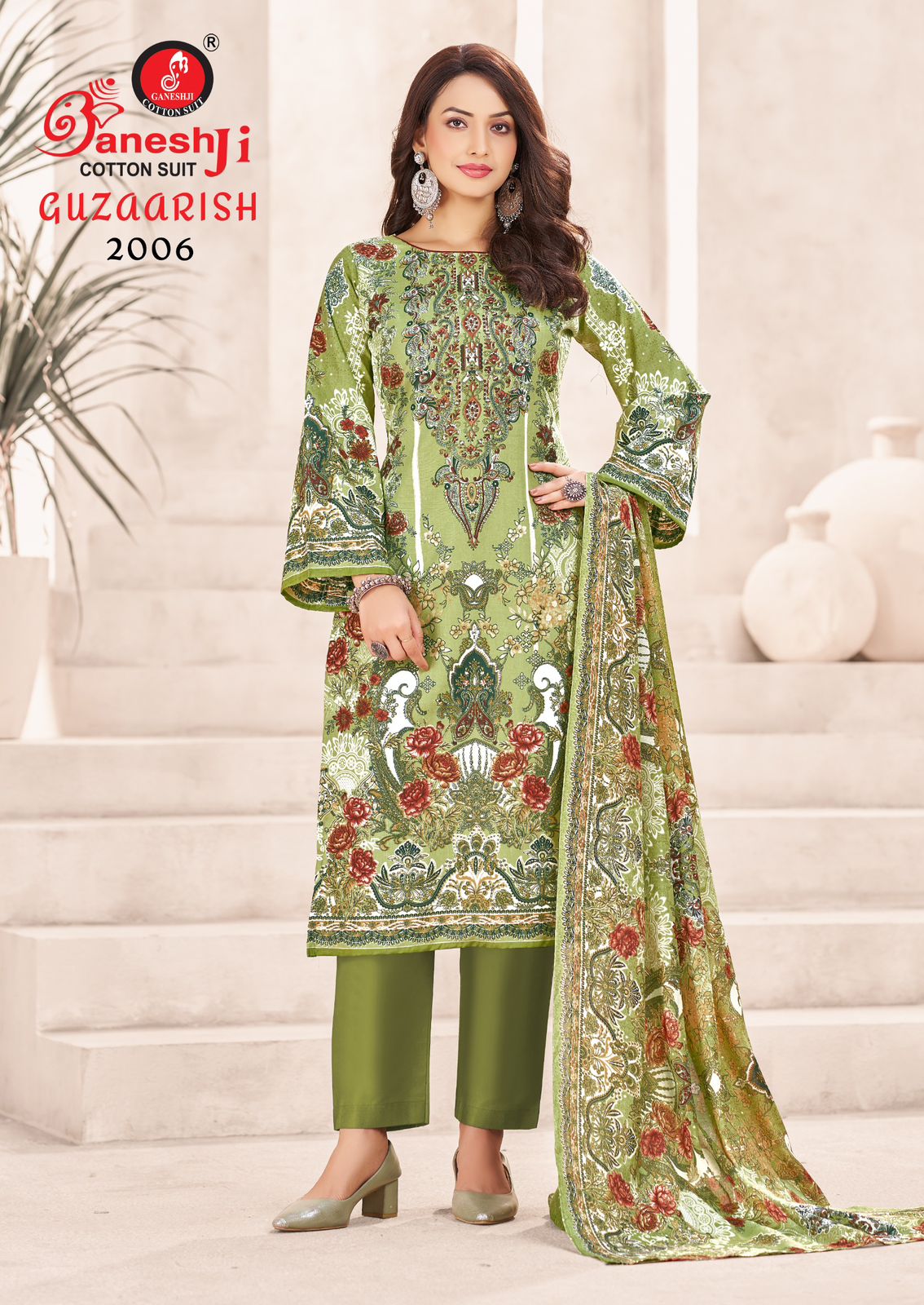 GANESHJI GUZAARISH VOL 2 PAKISTANI COTTON SUITS