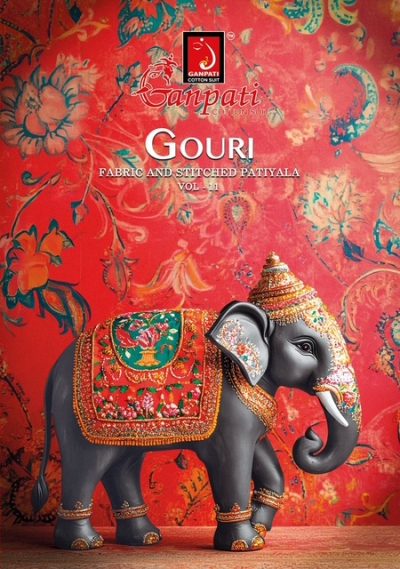 GANPATI GOURI VOL 11 PATIYALA DRESS MATERIAL