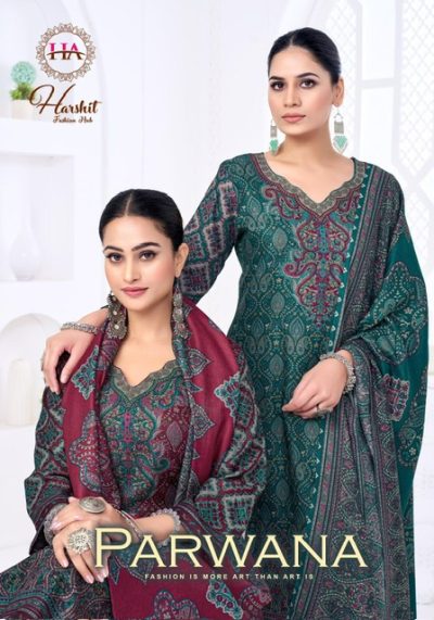 HARSHIT FASHION PARWANA PASHMINA WINTER SUITS