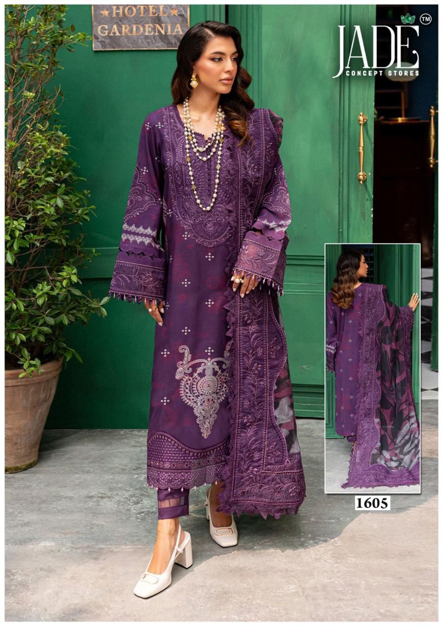 JADE BIN SAEED VOL 16 COTTON LAWN SUITS