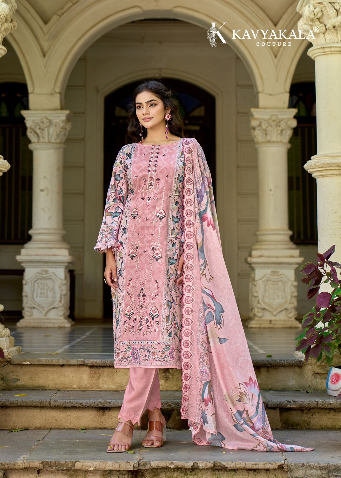 KAVYAKALA COUTURE BIN SAEED VOL 3 CAMBRIC SUITS