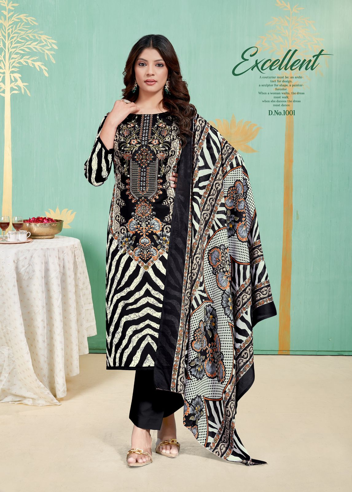 KAVYAKALA COUTURE KHWAB VOL 1 COTTON EMBROIDERY SUITS