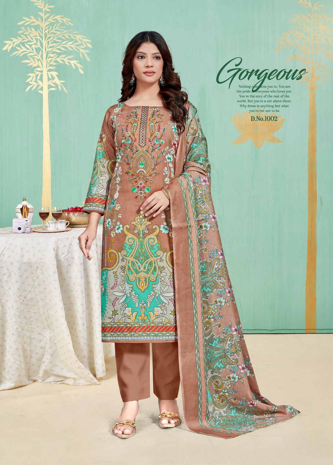 KAVYAKALA COUTURE KHWAB VOL 1 COTTON EMBROIDERY SUITS