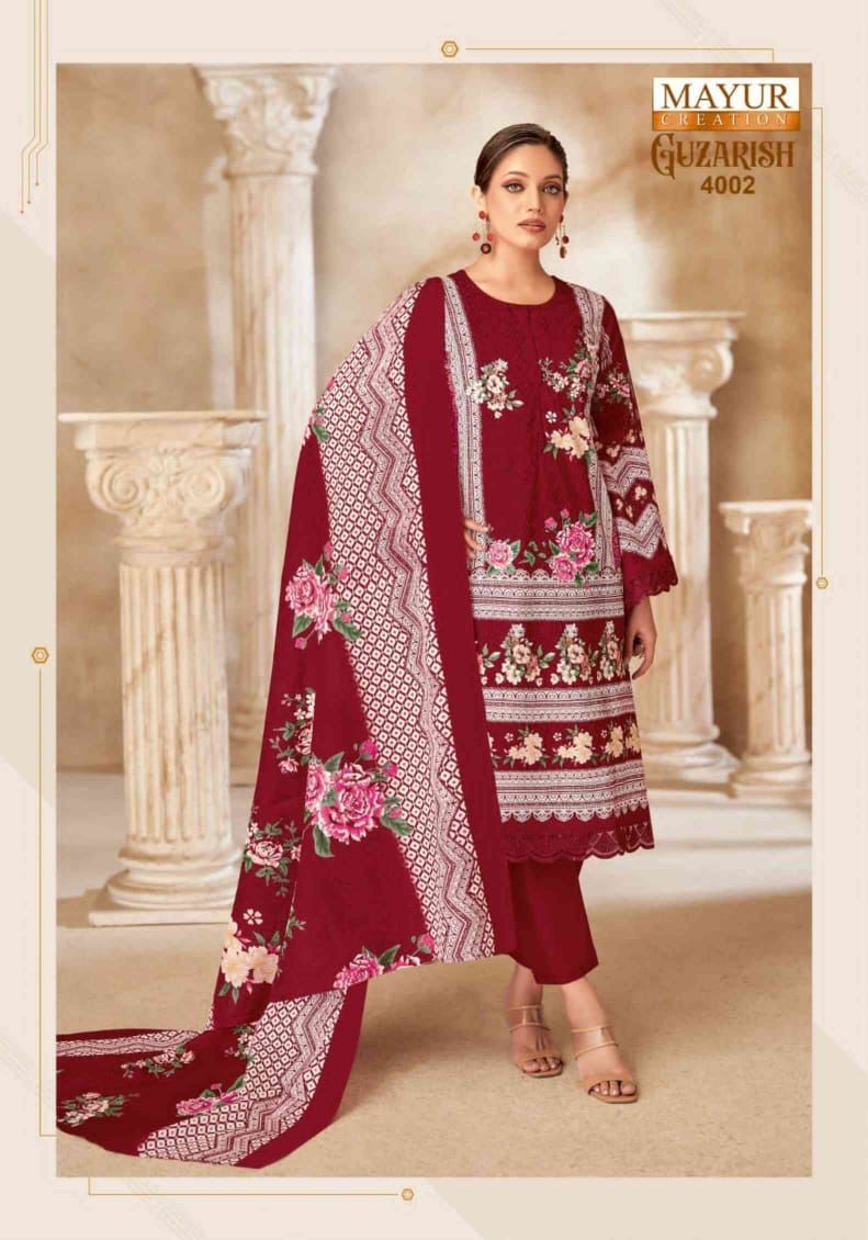 MAYUR CREATION GUZARISH VOL 4 DRESS MATERIAL